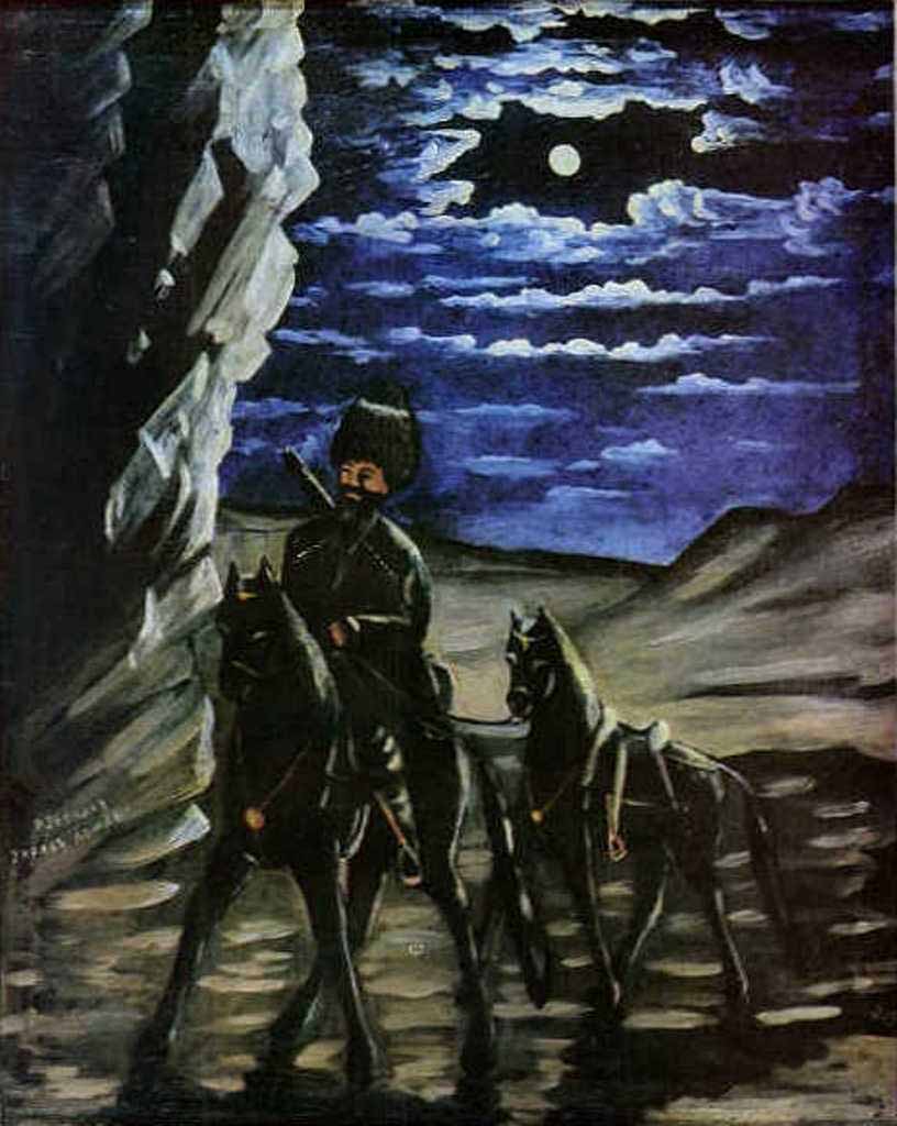 Niko Pirosmanashvili A Robber with a Stolen Horse